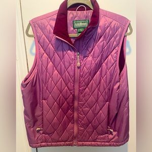 Women’s LL Bean vest- size Large